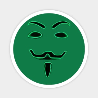 green face Magnet